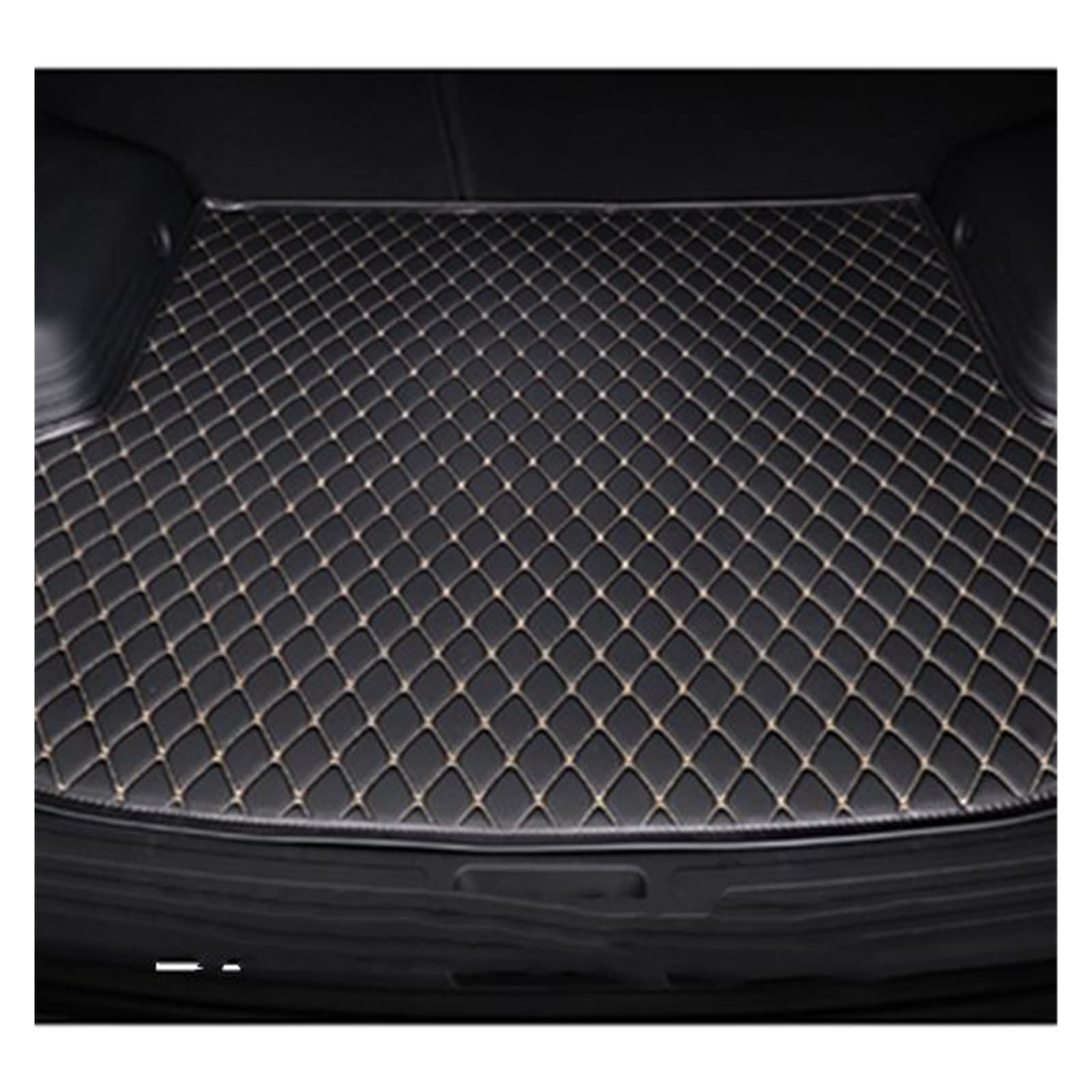 Laderaumwanne Für A6 Station Wagon Kofferraummatte 2007 2008 2009 2010 2011 2012 2013-2018 Automatte Gestreift Benutzerdefinierte Staubdichte Anti-Rutsch-Anti-Kratz-Kofferraummatte(B) von PTGZGFNPAM