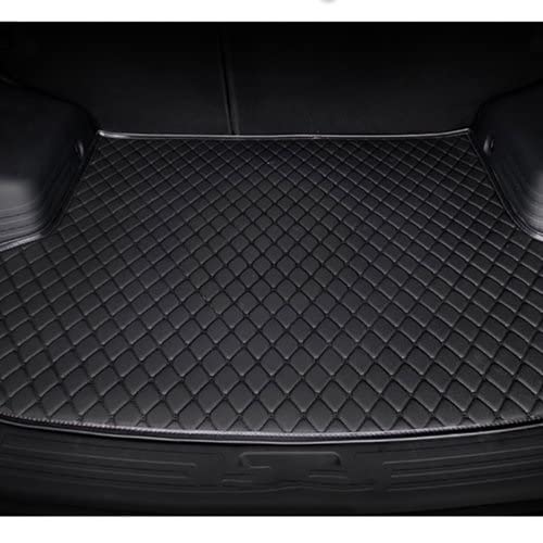 Laderaumwanne Für A6 Station Wagon Kofferraummatte 2007 2008 2009 2010 2011 2012 2013-2018 Automatte Gestreift Benutzerdefinierte Staubdichte Anti-Rutsch-Anti-Kratz-Kofferraummatte(D) von PTGZGFNPAM