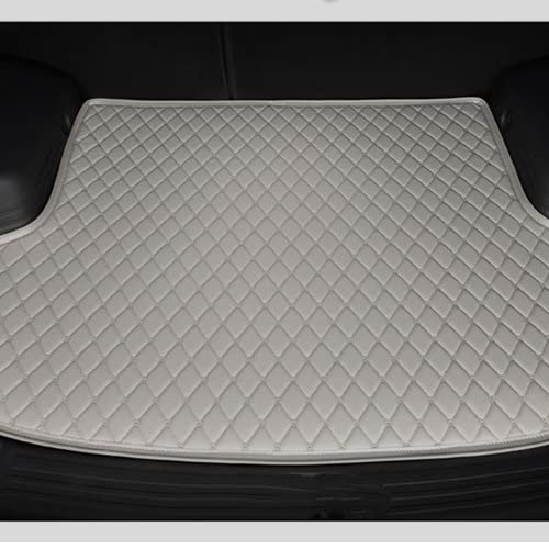 Laderaumwanne Für A6 Station Wagon Kofferraummatte 2007 2008 2009 2010 2011 2012 2013-2018 Automatte Gestreift Benutzerdefinierte Staubdichte Anti-Rutsch-Anti-Kratz-Kofferraummatte(G) von PTGZGFNPAM