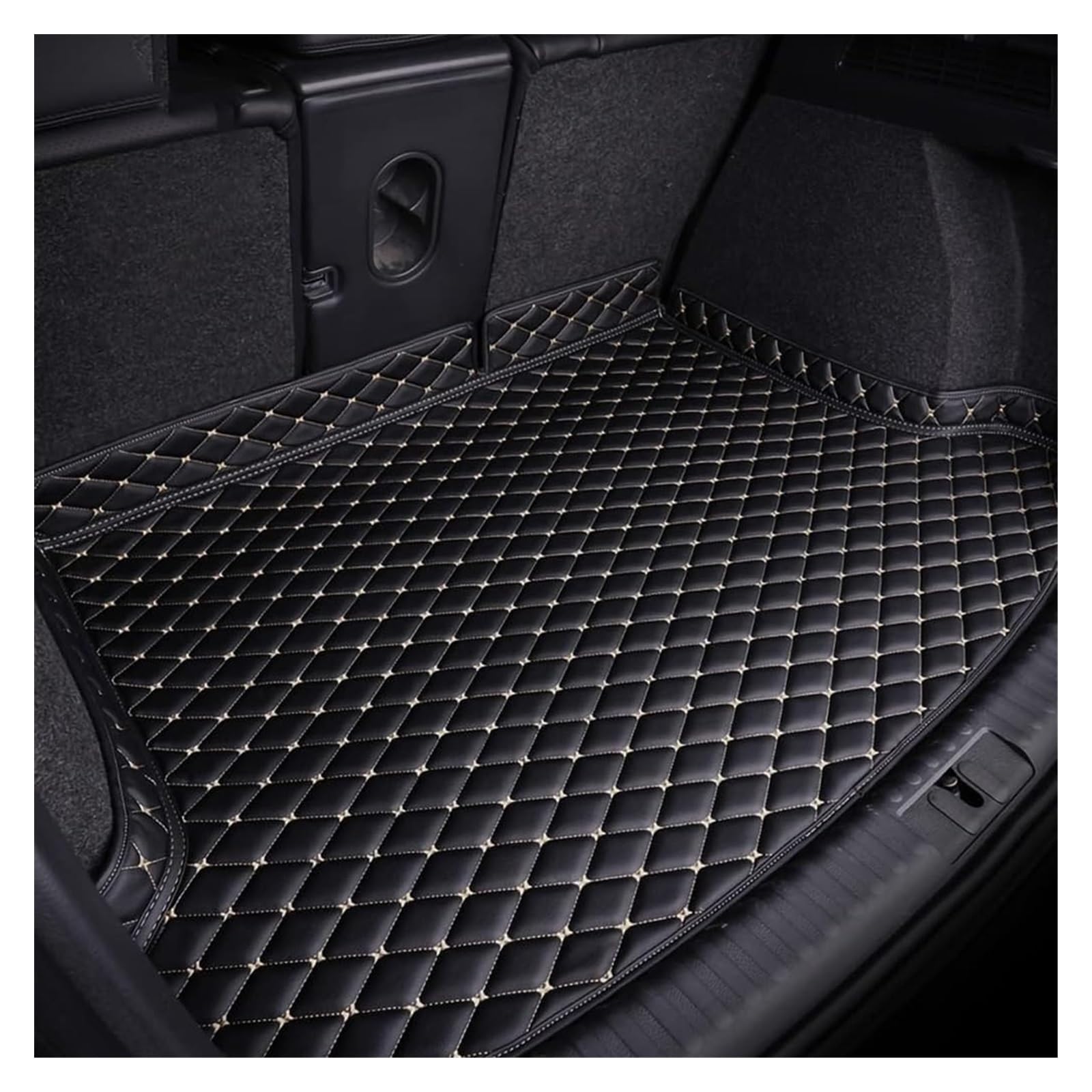 Laderaumwanne Für B&ENZ Für CLS 5seats 2007-2009 Kratzfeste Kofferraummatte Wasserdichter Anti-Kratz-Anti-Rutsch-Teppich(A-Blackbeige) von PTGZGFNPAM