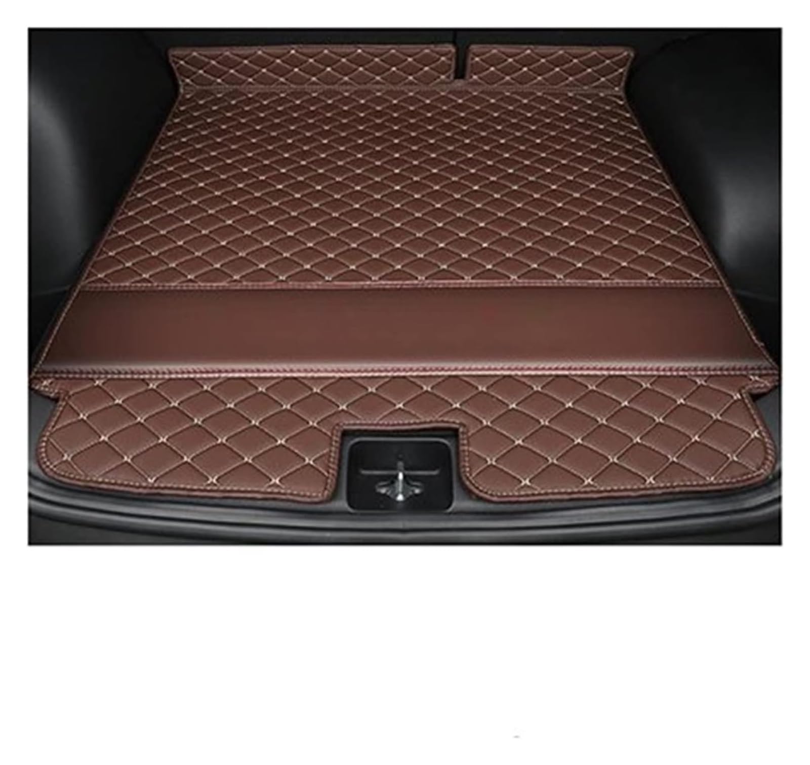 Laderaumwanne Für B&ENZ ML Klasse W166 2012-2016 Auto Kofferraum Matte Teppich Innen Teile Cargo-Liner(6) von PTGZGFNPAM