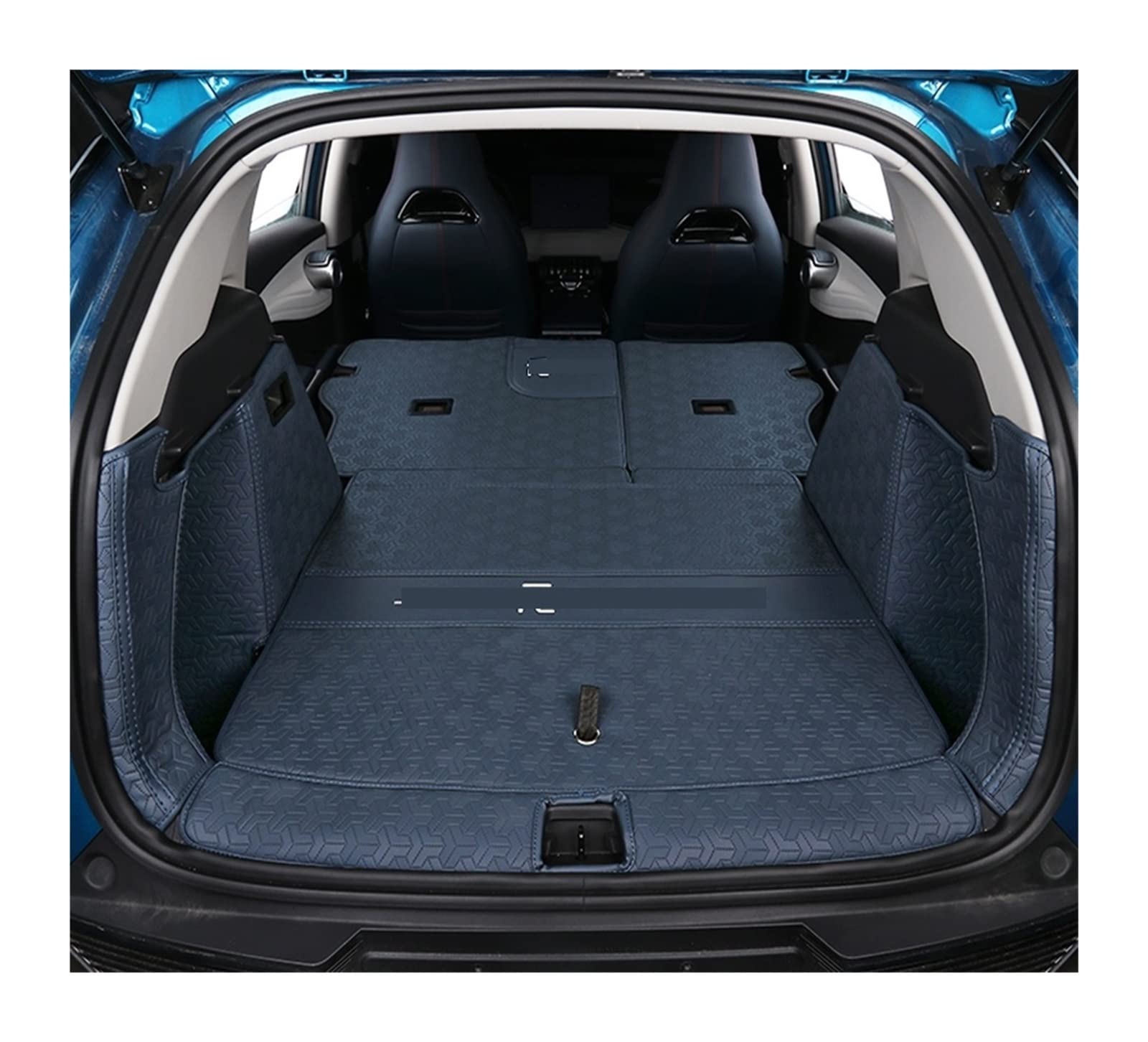 Laderaumwanne Für BYD Für Atto Anti-Scratch Anti-Staub-Auto-Aufbewahrungsmatte Autoteile wasserdichte Anti-Dirty Anti-Rutsch-Kofferraummatte(C) von PTGZGFNPAM