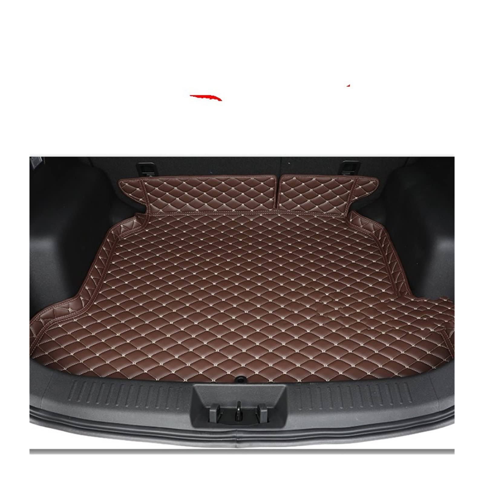 Laderaumwanne Für Chery Für Tiggo 7 Robuste Staubdichte Anti-Rutsch-Leder-Auto-Anti-Rutsch-wasserdichter Hinterer Liner-Schutz-Kofferraum-Matte(F) von PTGZGFNPAM