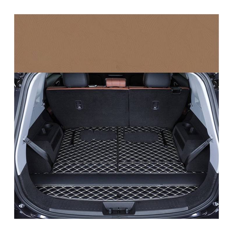 Laderaumwanne Für Chery Für Tiggo 8 ProPlus 2020-2021 Staubdichte Auto-Aufbewahrungsmatte Autoteile wasserdichte Flanell-Kofferraummatte(D) von PTGZGFNPAM
