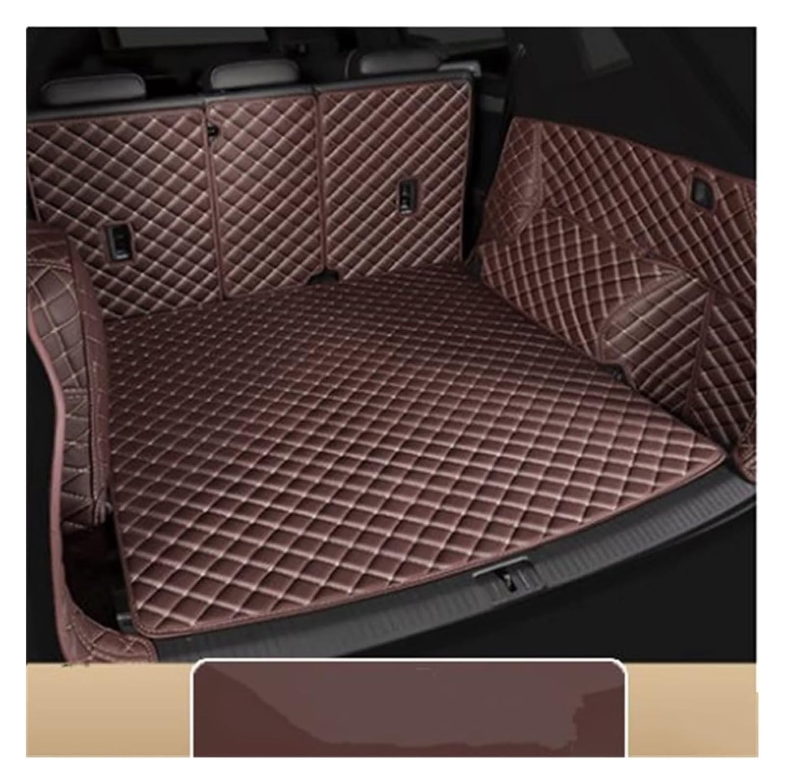 Laderaumwanne Für Cruze 2017 2018 Limousine Auto Kofferraum Matten Leder Hinten Stamm Boden Matte Fach Teppich Schlamm(4) von PTGZGFNPAM