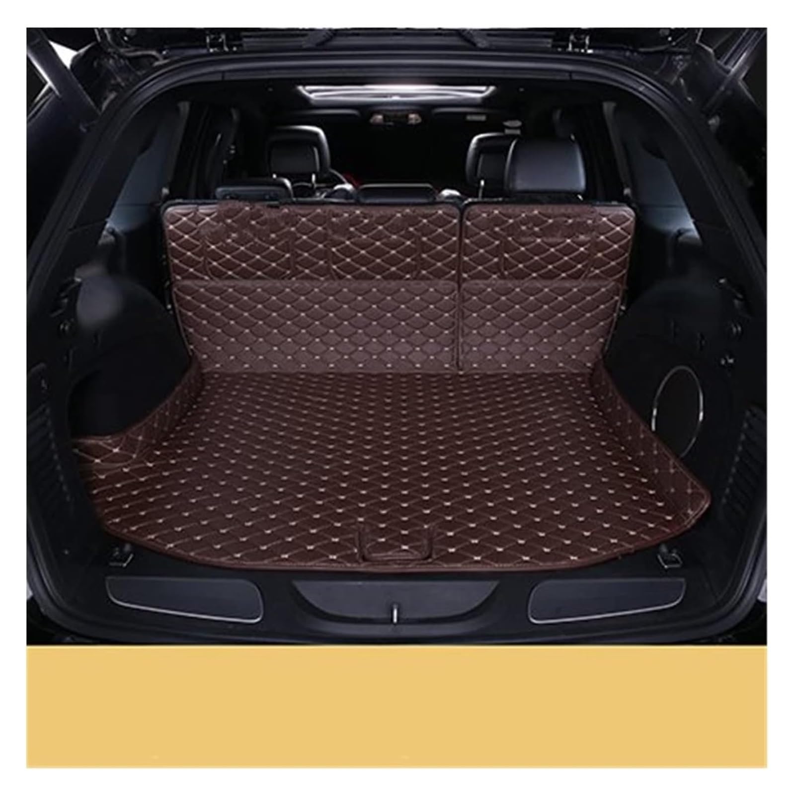 Laderaumwanne Für Grand Cherokee 2011-2020 Auto-Kofferraum Cargo-Liner Abdeckung Matte(12) von PTGZGFNPAM