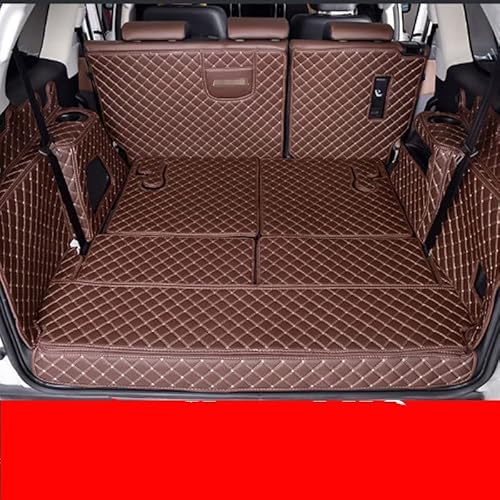 Laderaumwanne Für Haval Für H9 2015-2021 2022 Kofferraum Lederpolster Kofferraumauskleidung Form Anti-Dirty Schutzschale Zubehör Kofferraummatte(A) von PTGZGFNPAM
