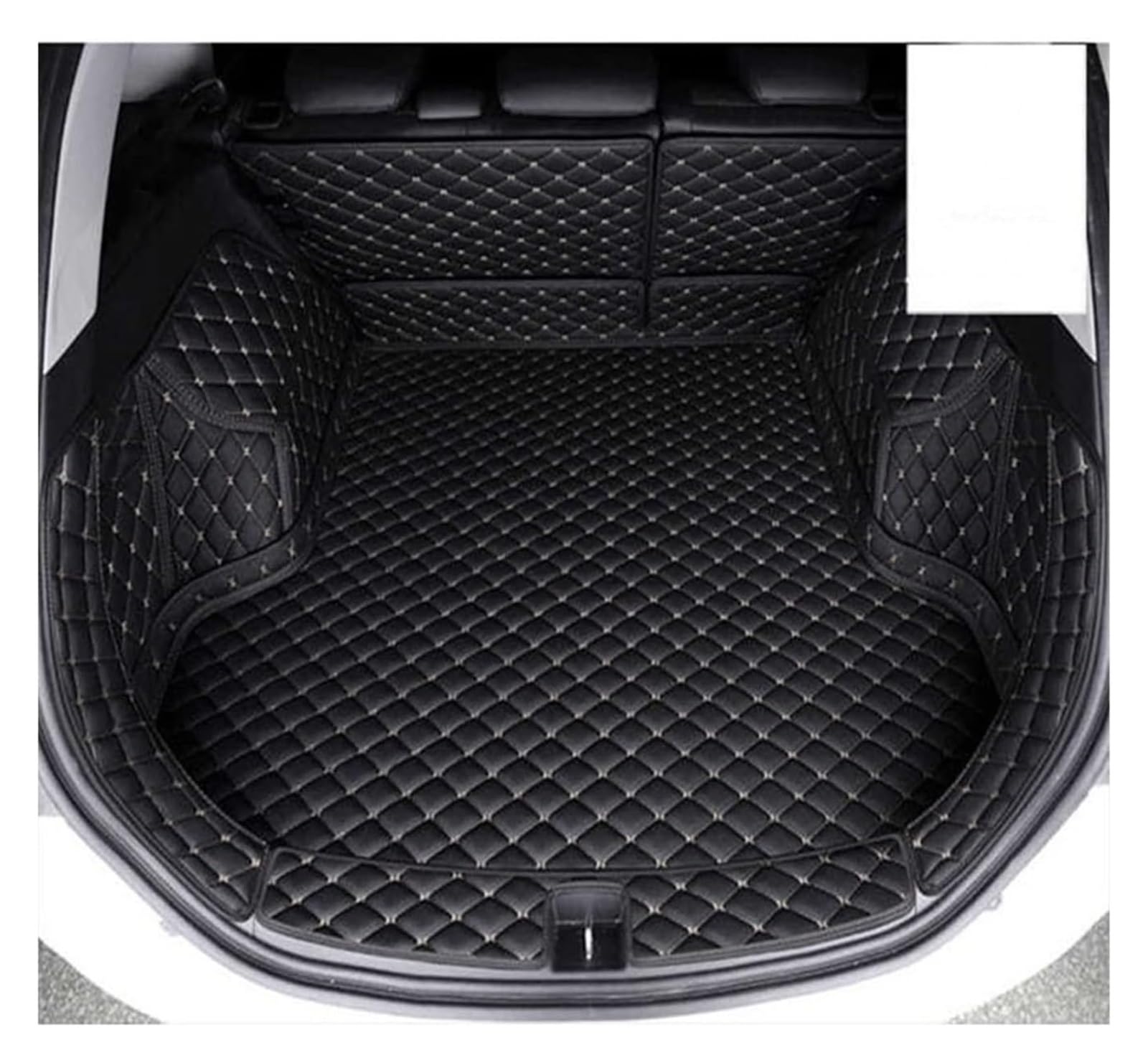 Laderaumwanne Für Hyundai Für Tucson 2015-2020 SUV Cargo-Liner Zubehör Innen Boot Leder Auto Kofferraummatte(12) von PTGZGFNPAM