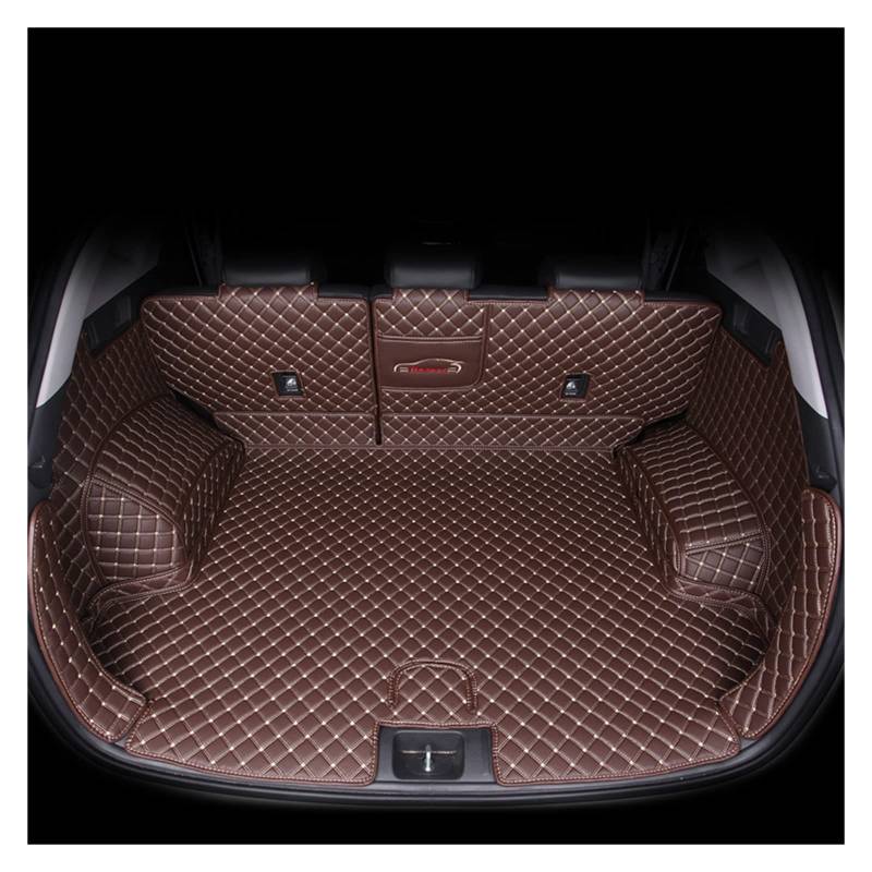 Laderaumwanne Für Hyundai Für Tucson 2019 2020 SUV Robustes, Staubdichtes, Rutschfestes Lederauto, rutschfeste, wasserdichte Hintere Kofferraummatte(A) von PTGZGFNPAM