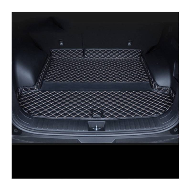 Laderaumwanne Für Hyundai Für Tucson 2021 NX4 Auto Langlebig Staubdicht Wasserdicht Kratzfest Einfache Mode Kofferraummatte(B) von PTGZGFNPAM