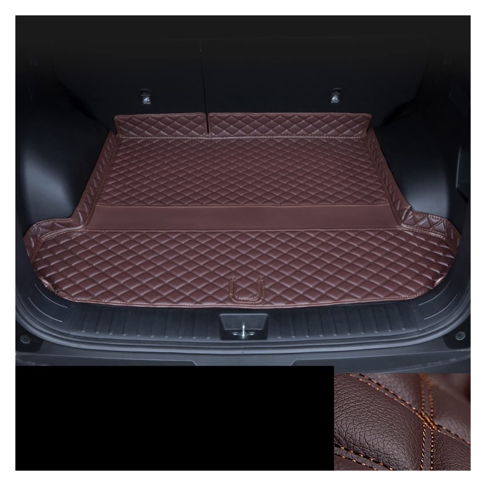 Laderaumwanne Für Hyundai Für Tucson NX4 2021-2023 Staubdichtes Full Surround Special Car wasserdichte Kratzfeste Kofferraummatte(C) von PTGZGFNPAM