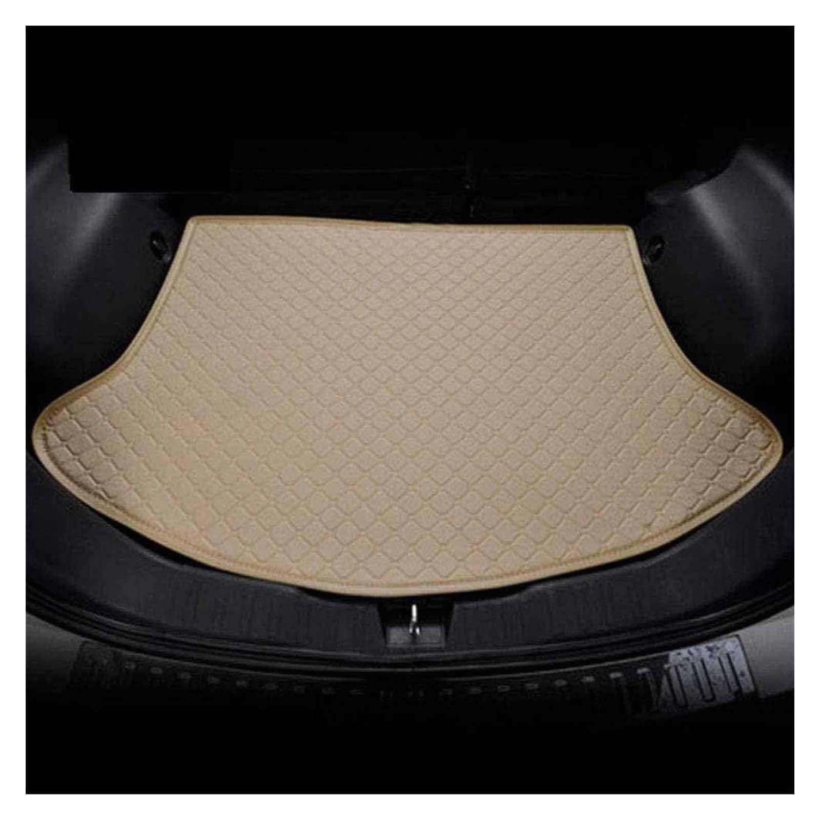 Laderaumwanne Für Jaguar Für E-Pace 2017-2023 Auto-Kofferraum-Teppich Anti-Scratch-Auto-Innenschutzpolster(B/Beige) von PTGZGFNPAM