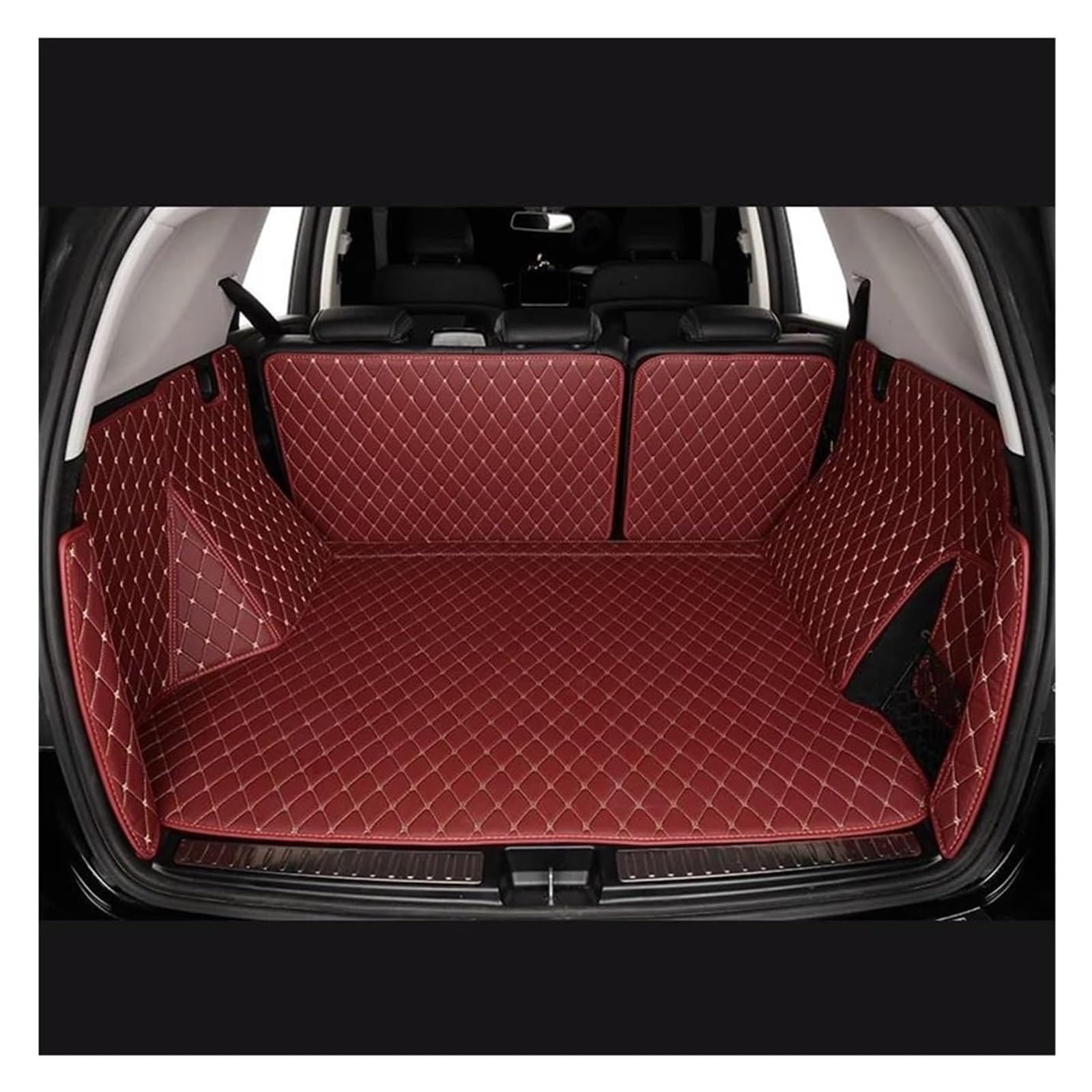 Laderaumwanne Für L&and R&Over Für R&Ange R&Over Sport L320 2005-2012 L494 2013-2022 Autoteppich Benutzerdefinierte Leder-Kofferraummatte(7,L320 2005-2012) von PTGZGFNPAM