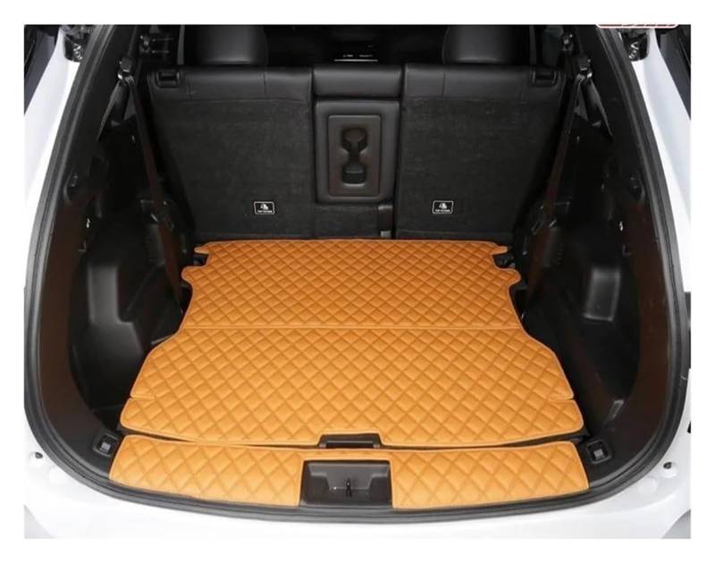 Laderaumwanne Für M&ITSUBISHI Für Outlander 2023 PHEV 7/5-Sitzer Kofferraummatte wasserdichte Bodenmatte Heckklappenmatte(7 seat 2PCS-A) von PTGZGFNPAM