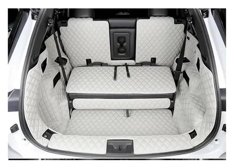 Laderaumwanne Für M&ITSUBISHI Für Outlander 2023 PHEV 7/5-Sitzer Kofferraummatte wasserdichte Bodenmatte Heckklappenmatte(7 seat 9PCS-B) von PTGZGFNPAM