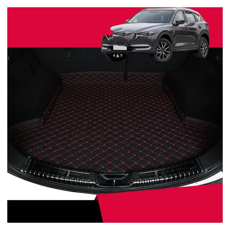 Laderaumwanne Für Mazda Für CX5 2013 2014 2015 2016 2017 2018 2020 Anti-schmutzige Schutzschale Cargo Box Liner Zubehör Form Kofferraummatte(C) von PTGZGFNPAM
