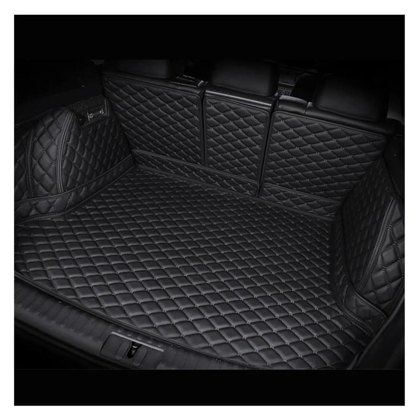 Laderaumwanne Für Mercedes Für B&ENZ GLC X254 2022 2023 Benutzerdefinierte Leder Kofferraummatte Schutz Liner Teppich Abdeckung Pad(4) von PTGZGFNPAM