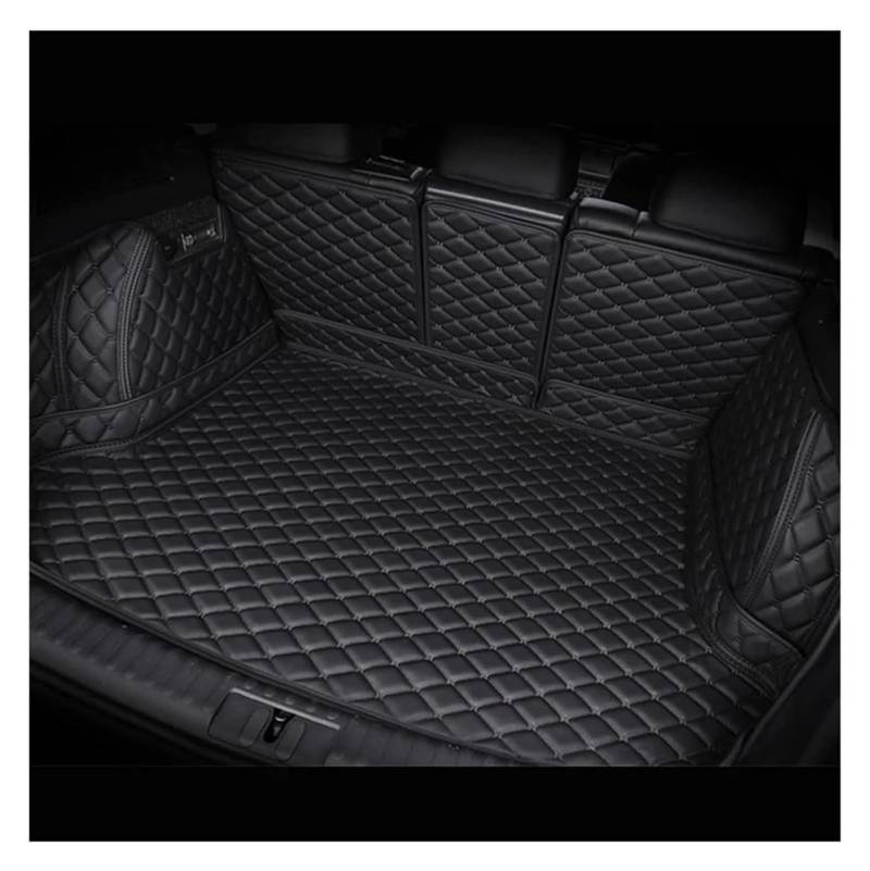 Laderaumwanne Für Mercedes Für B&ENZ GLC X254 2022 2023 Benutzerdefinierte Leder Kofferraummatte Schutz Liner Teppich Abdeckung Pad(4) von PTGZGFNPAM