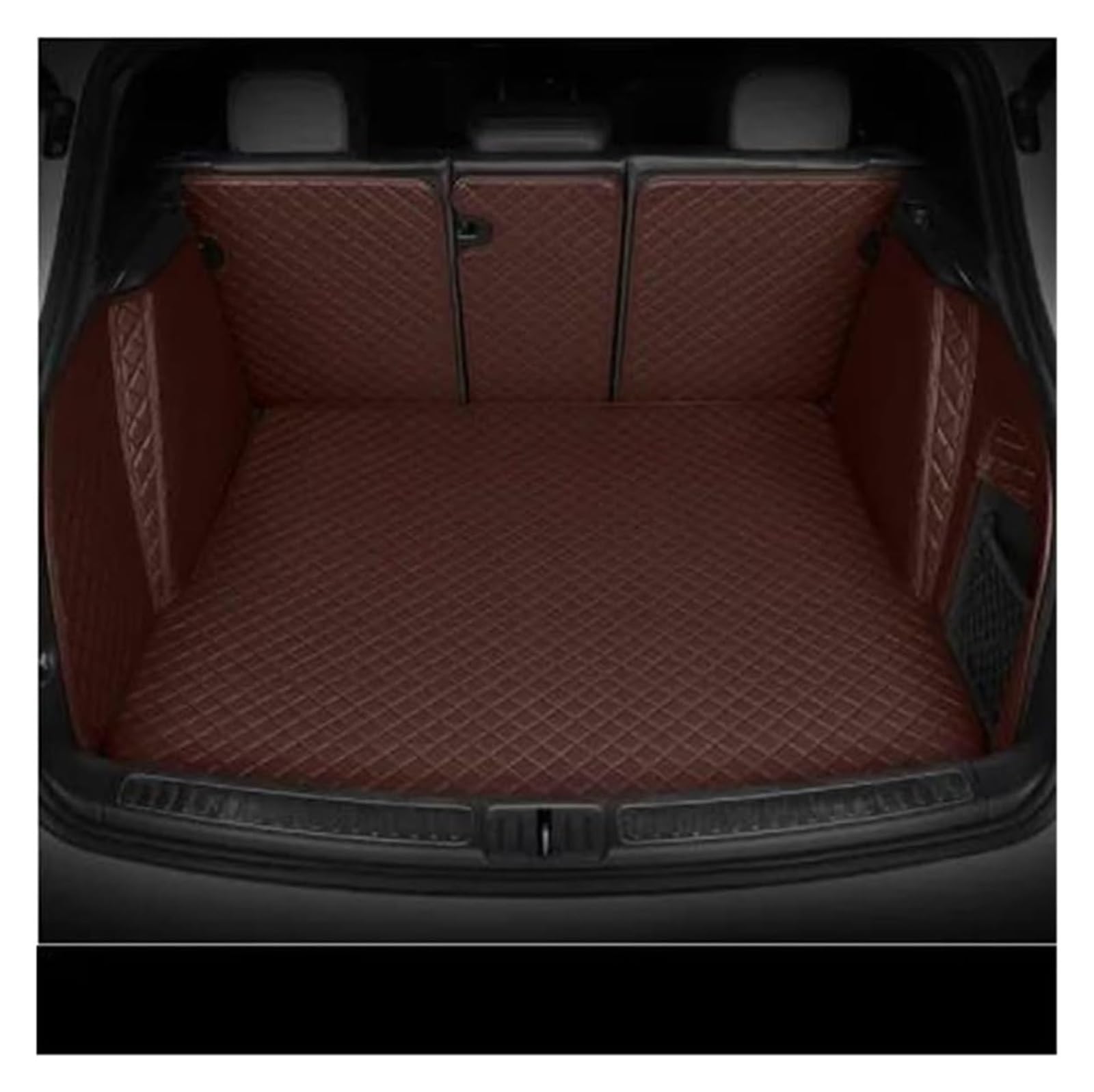 Laderaumwanne Für Mercedes Für B&ENZ V-Klasse Für Viano Für Vito W447 W639 W638 Maßgefertigte Kofferraummatten Wasserdichter Cargo-Liner-Teppich(Coffee,Set) von PTGZGFNPAM