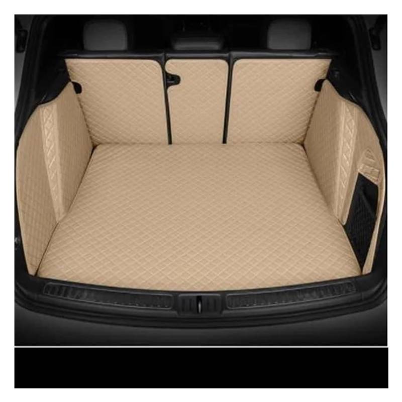 Laderaumwanne Für Mercedes Für B&ENZ V-Klasse Für Viano Für Vito W447 W639 W638 Maßgefertigte Kofferraummatten wasserdichte Cargo-Liner-Teppiche(Beige,Set) von PTGZGFNPAM