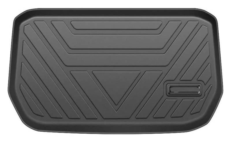 Laderaumwanne Für Modell Y 2021-2023 Auto Vorne Hinten Stamm Matten Lagerung Pads Fracht Tablett(Front Trunk mat) von PTGZGFNPAM