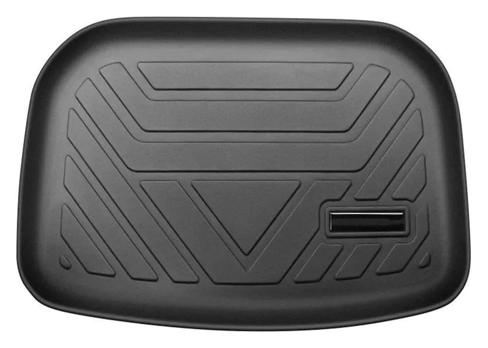 Laderaumwanne Für Modell Y 2021-2023 Auto Vorne Hinten Stamm Matten Lagerung Pads Fracht Tablett(Under The Trunk) von PTGZGFNPAM