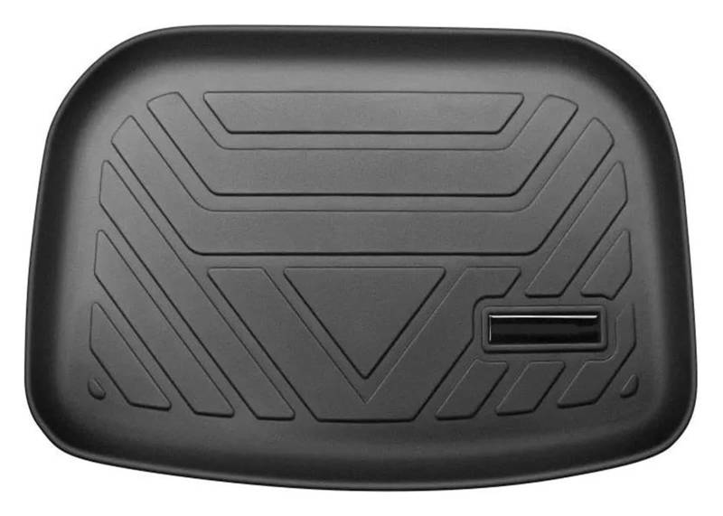 Laderaumwanne Für Modell Y 2021-2023 Auto Vorne Hinten Stamm Matten Lagerung Pads Fracht Tablett(Under The Trunk) von PTGZGFNPAM