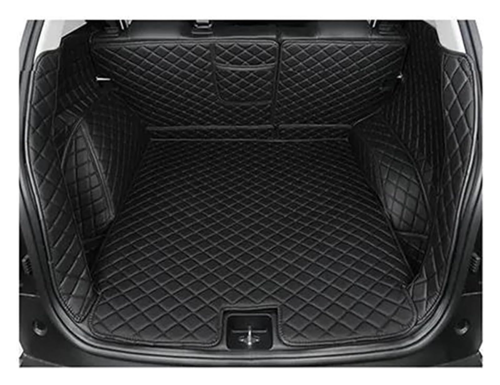 Laderaumwanne Für N&issan Für Qashqai J11 2016-2021 Kofferraummatten Auto Fracht Heckkofferraumwanne Kofferraummatten Teppiche(Set,Black line A) von PTGZGFNPAM