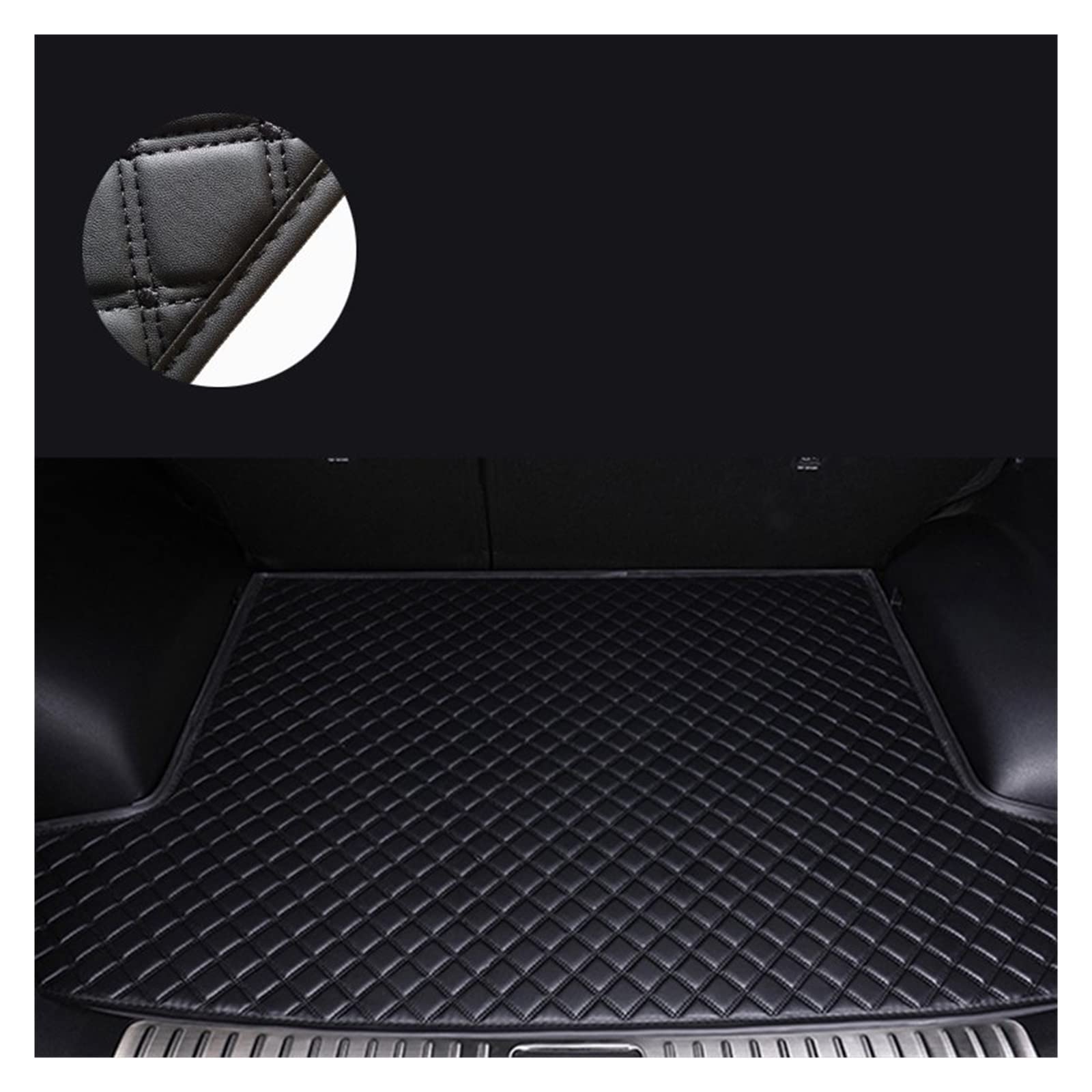 Laderaumwanne Für P&eugeot 2008 2020 2021 2022 Autoteile Auto Reise Spezielle wasserdichte Teppichstreifen Custom Style Kofferraummatte(B) von PTGZGFNPAM