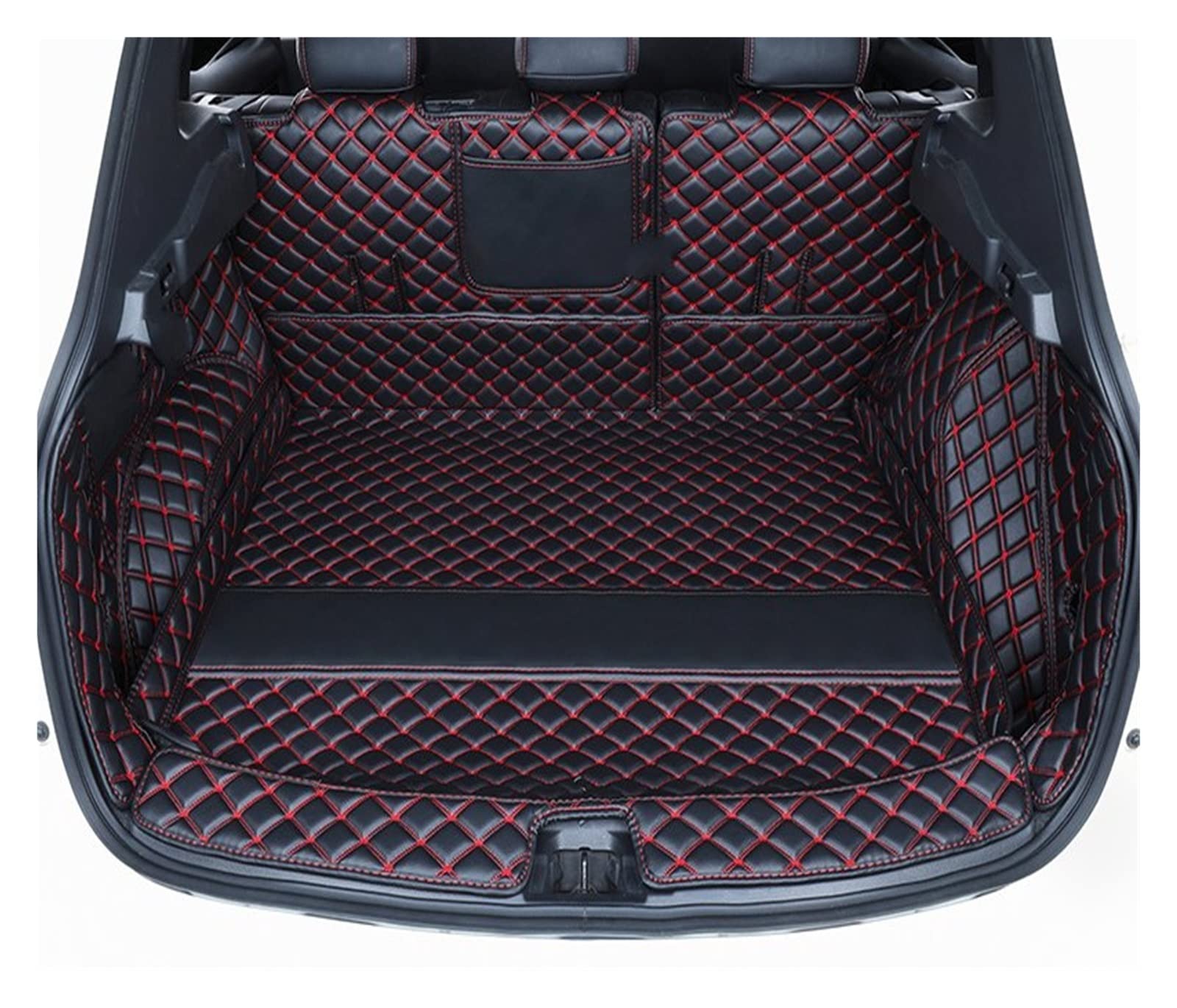 Laderaumwanne Für Qashqai J10 2007 2008 2009 2010 2011 Leder Anti Dirt Protection Pallet Cargo Liner Modeling Car Trunk Mat(J) von PTGZGFNPAM