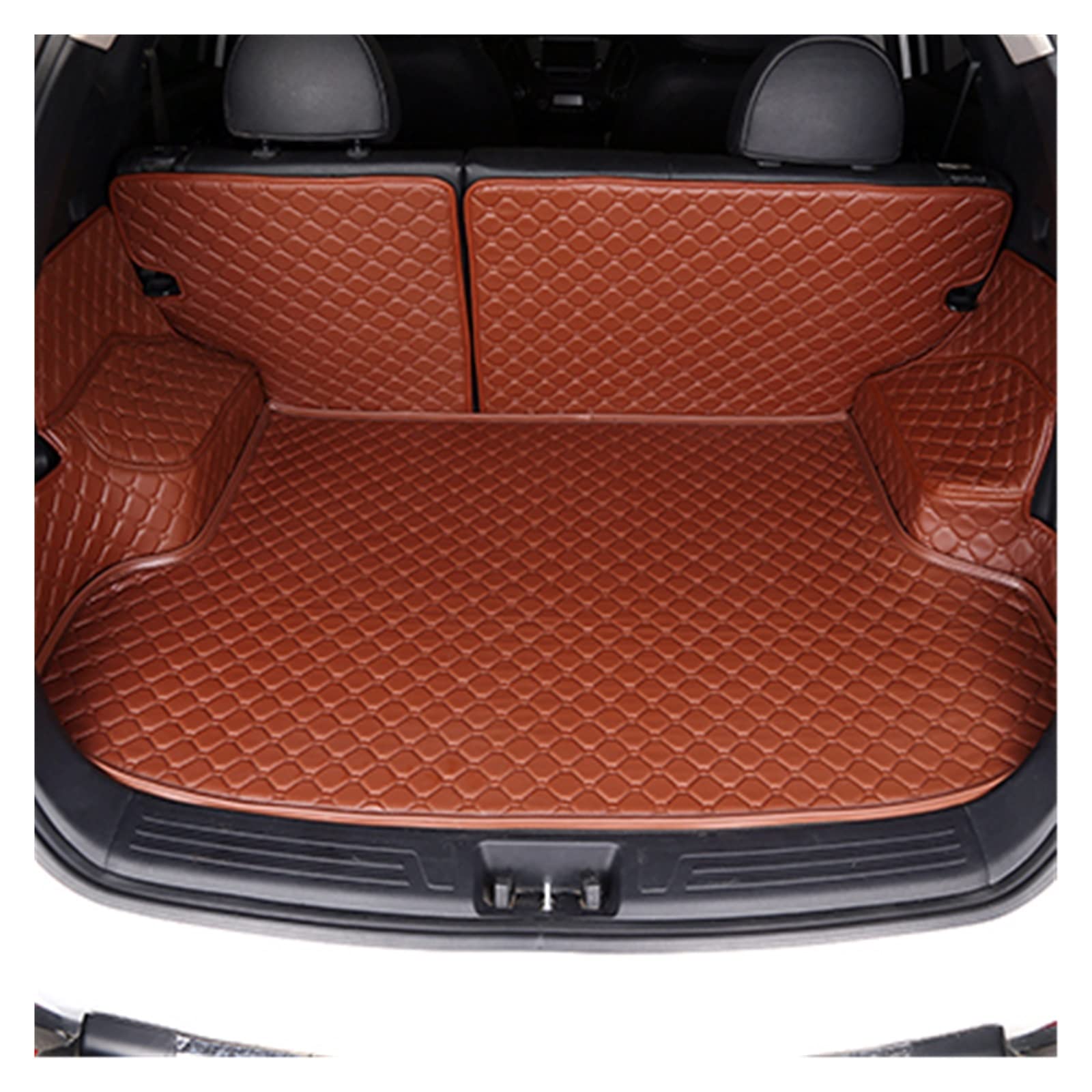 Laderaumwanne Für R&enault Für Fluence Für Laguna 3 Auto wasserdichte Und Staubdichte Liner Einfache Modische Kofferraummatte(D) von PTGZGFNPAM