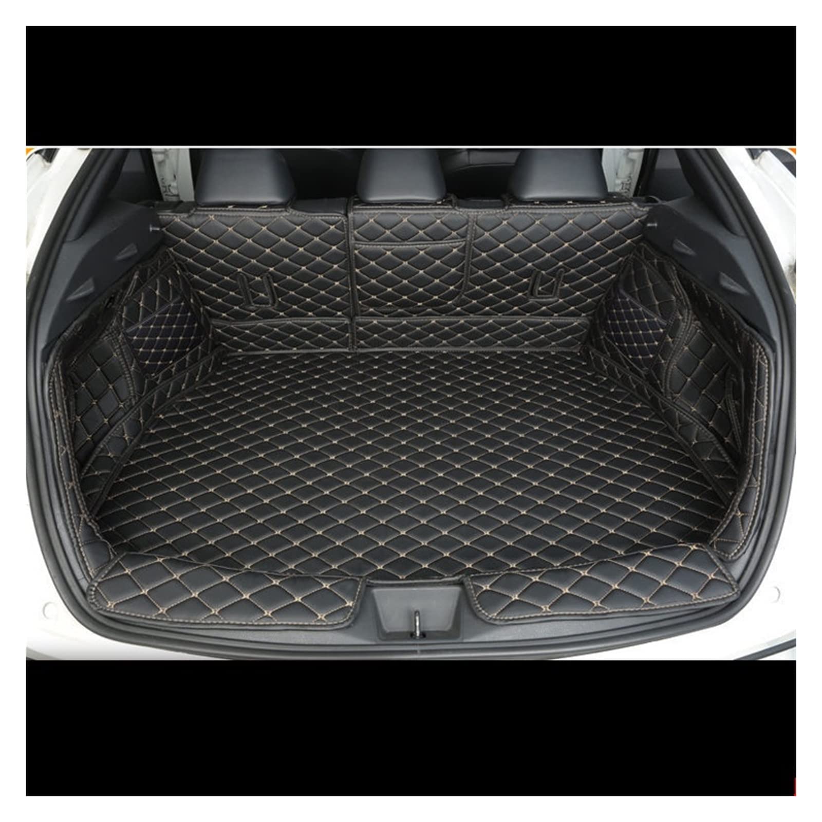 Laderaumwanne Für T&oyota Für C-HR 2017-2021 Anti-Scratch Anti-Rutsch-wasserdichtes Zubehör Anti-Scratch-Futter Fashion Trunk Mat(B) von PTGZGFNPAM