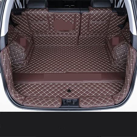 Laderaumwanne Für T&oyota Für RAV4 Für RAV 2020 2021 Starkes, Strapazierfähiges Leder Auto wasserdichte Staubdichte Anti-Rutsch-Anti-Deformations-Kofferraummatte(F) von PTGZGFNPAM