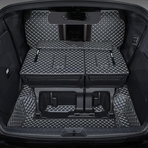 Laderaumwanne Für T&oyota Für Sienna 2021 Modell Anti-Schmutz-Schutz Palette Cargo Liner Zubehör Styling Korrosionsbeständige Anti-Verformungs-Leder-Auto-Kofferraum-Matte(H) von PTGZGFNPAM