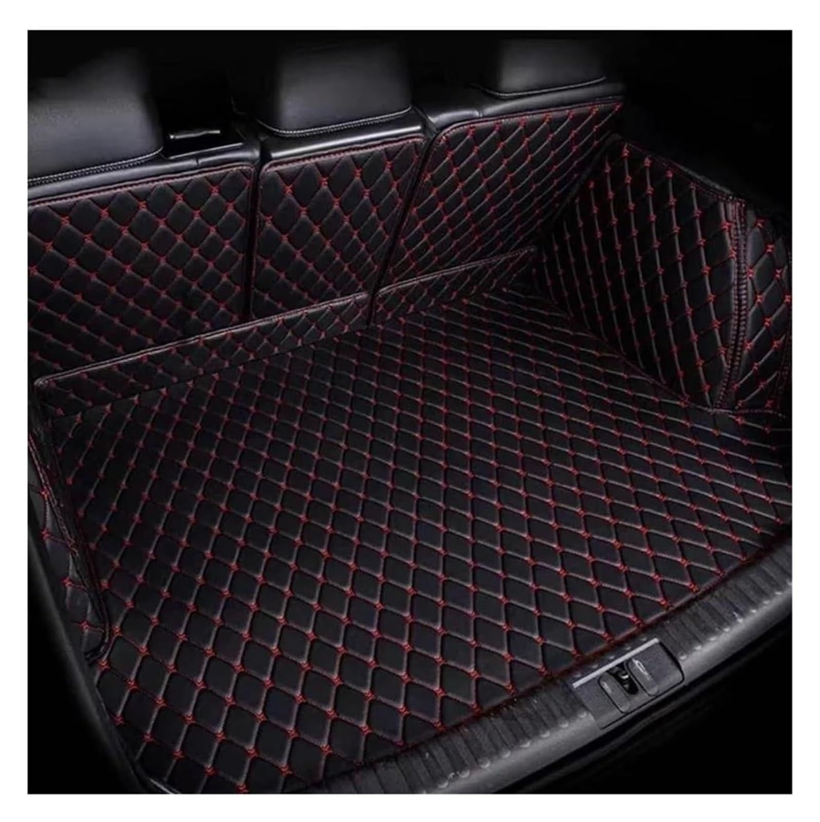 Laderaumwanne Für TT 8J MK2 4 Sitz 2007-2014 Auto-Kofferraummatten Kofferraumwanne Auto-Kofferraum-Aufbewahrungspad(4,Type A) von PTGZGFNPAM