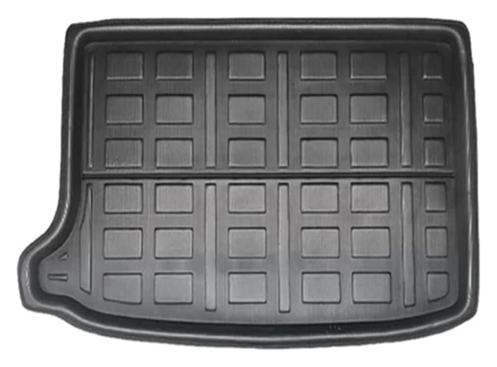 Laderaumwanne Für VW Für T&Cross 2018-2020 Auto-Kofferraumwanne Cargo Mat Tray Boot Liner Boden Teppich Schutzpolster(Style A) von PTGZGFNPAM