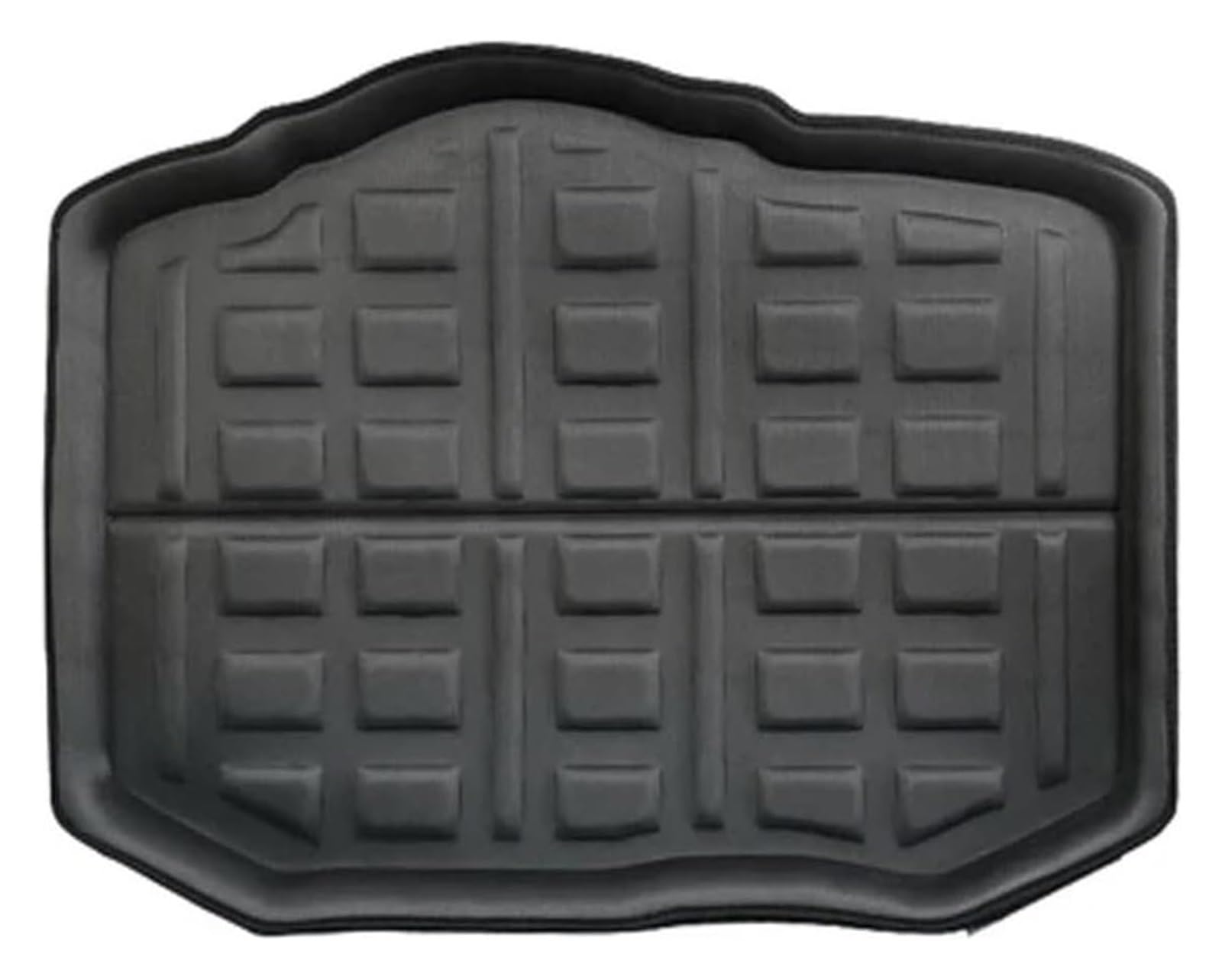 Laderaumwanne Für VW Für T&Cross 2018-2020 Auto-Kofferraumwanne Cargo Mat Tray Boot Liner Boden Teppich Schutzpolster(Style B) von PTGZGFNPAM