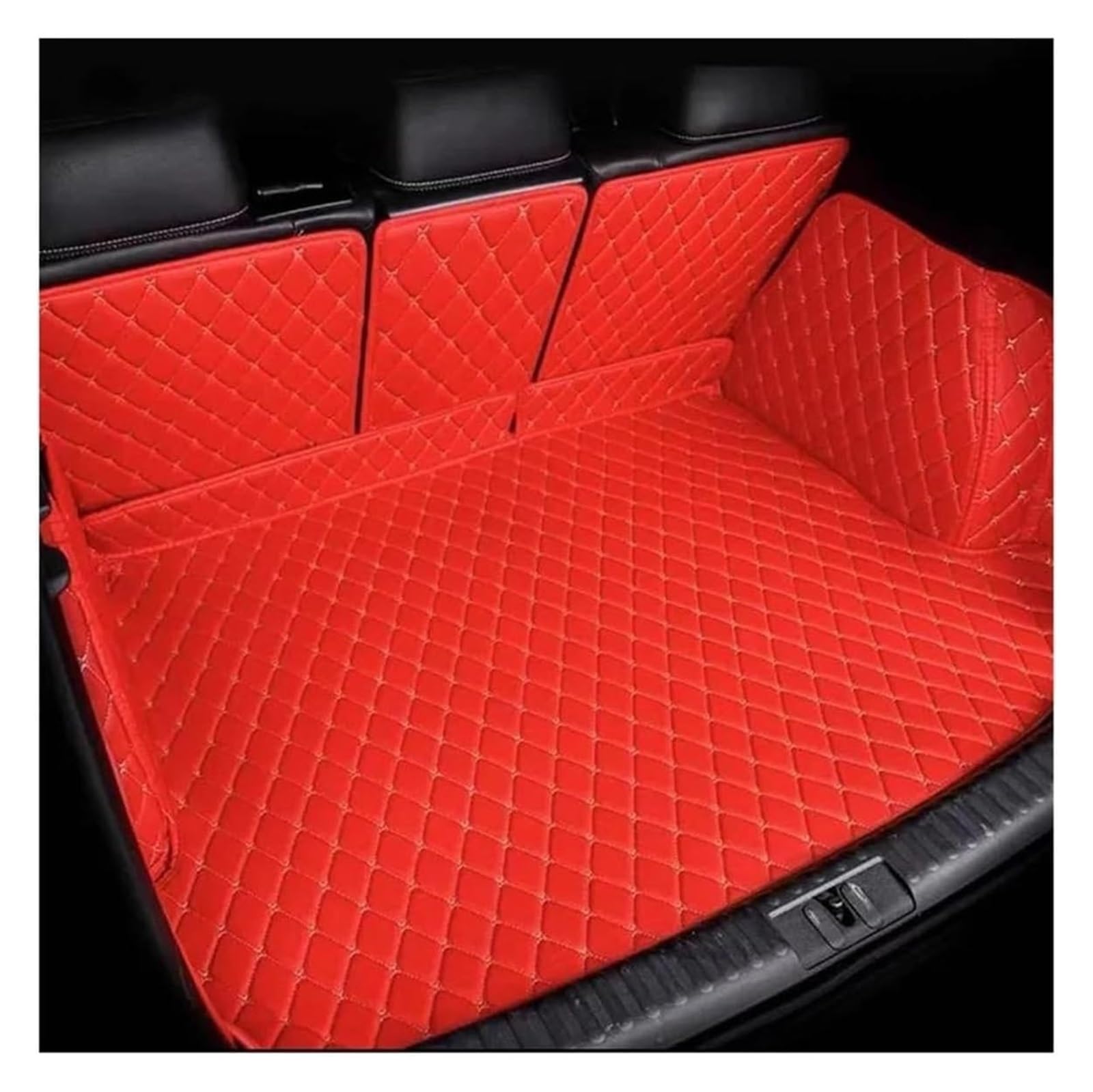 Laderaumwanne Für Volvo XC60 2009-2015 Auto Kofferraum Matten Teppiche Fracht Boot Liner Teppiche Abdeckung(Type A,7) von PTGZGFNPAM