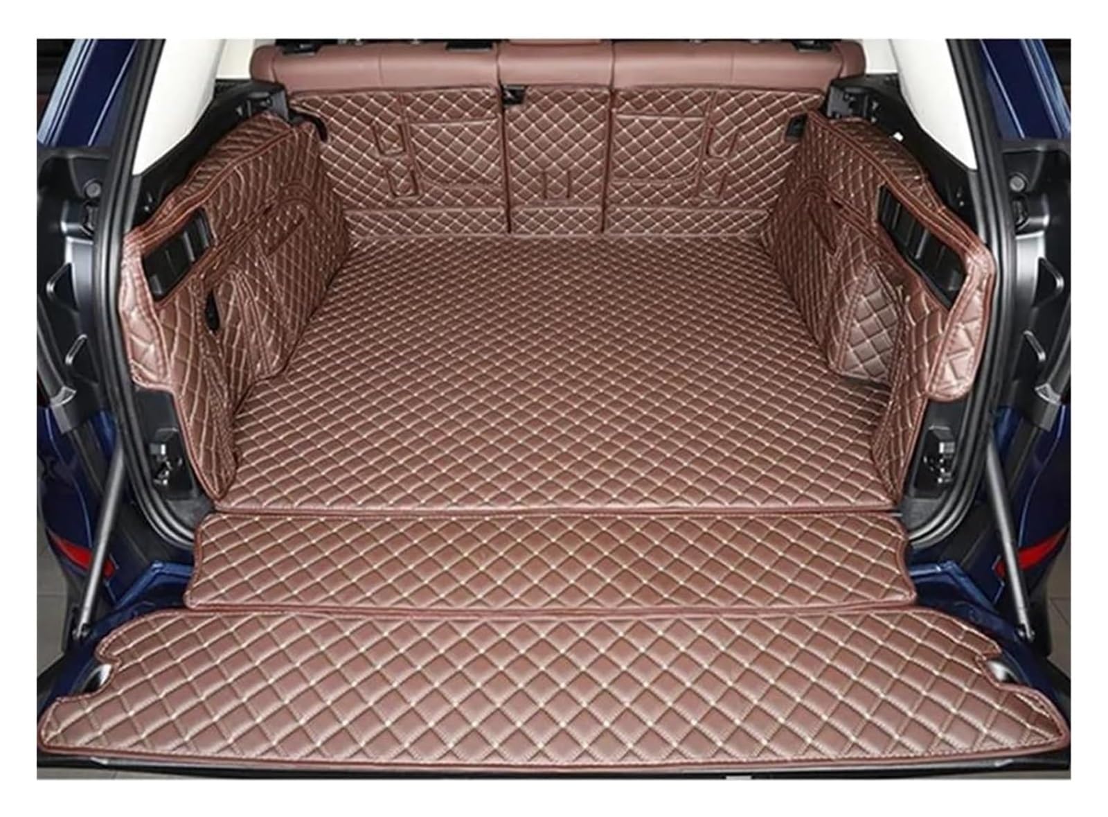 Laderaumwanne Für X5 Drive 45e 2022 2021 G05 Langlebige Cargo-Liner-Kofferraumteppiche Kofferraummatten(Coffee) von PTGZGFNPAM