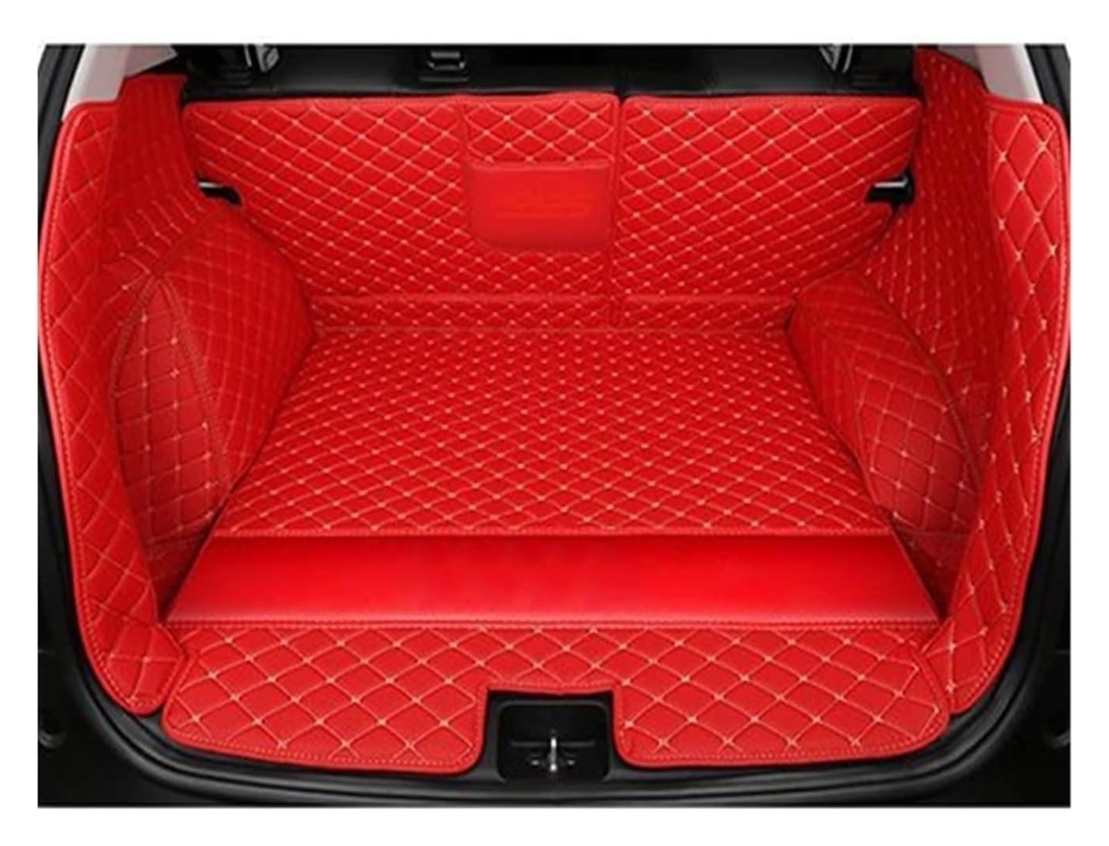 Laderaumwanne Für X6 E71 2008-2014 Kofferraummatte Cargo-Liner Teppich Innenteile Zubehör Abdeckung(16) von PTGZGFNPAM