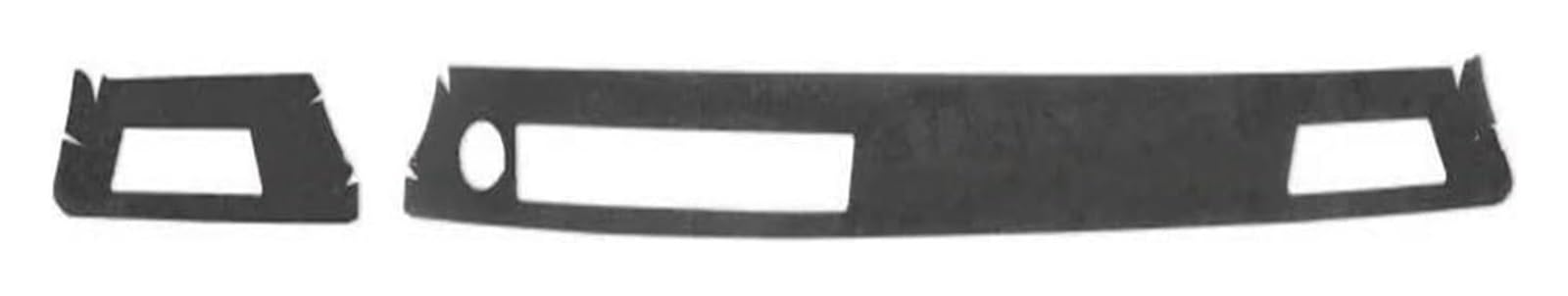 Zierrahmenabdeckung Für 3er E90 2005-2012 Auto Armaturenbrett Instrumentenverkleidung Aufkleber(Schwarz,LHD) von PTGZGFNPAM