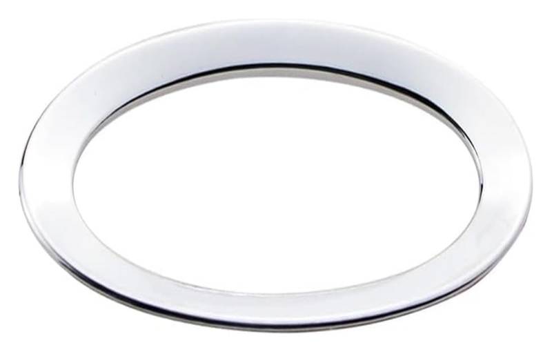 Zierrahmenabdeckung Für Fiesta 09-15 Für Ecosport 12-18 Für Focus 2 05-11 Für Focus 3 15-18 Auto-Styling Lenkrad-Logo Kreis-Zieraufkleber von PTGZGFNPAM