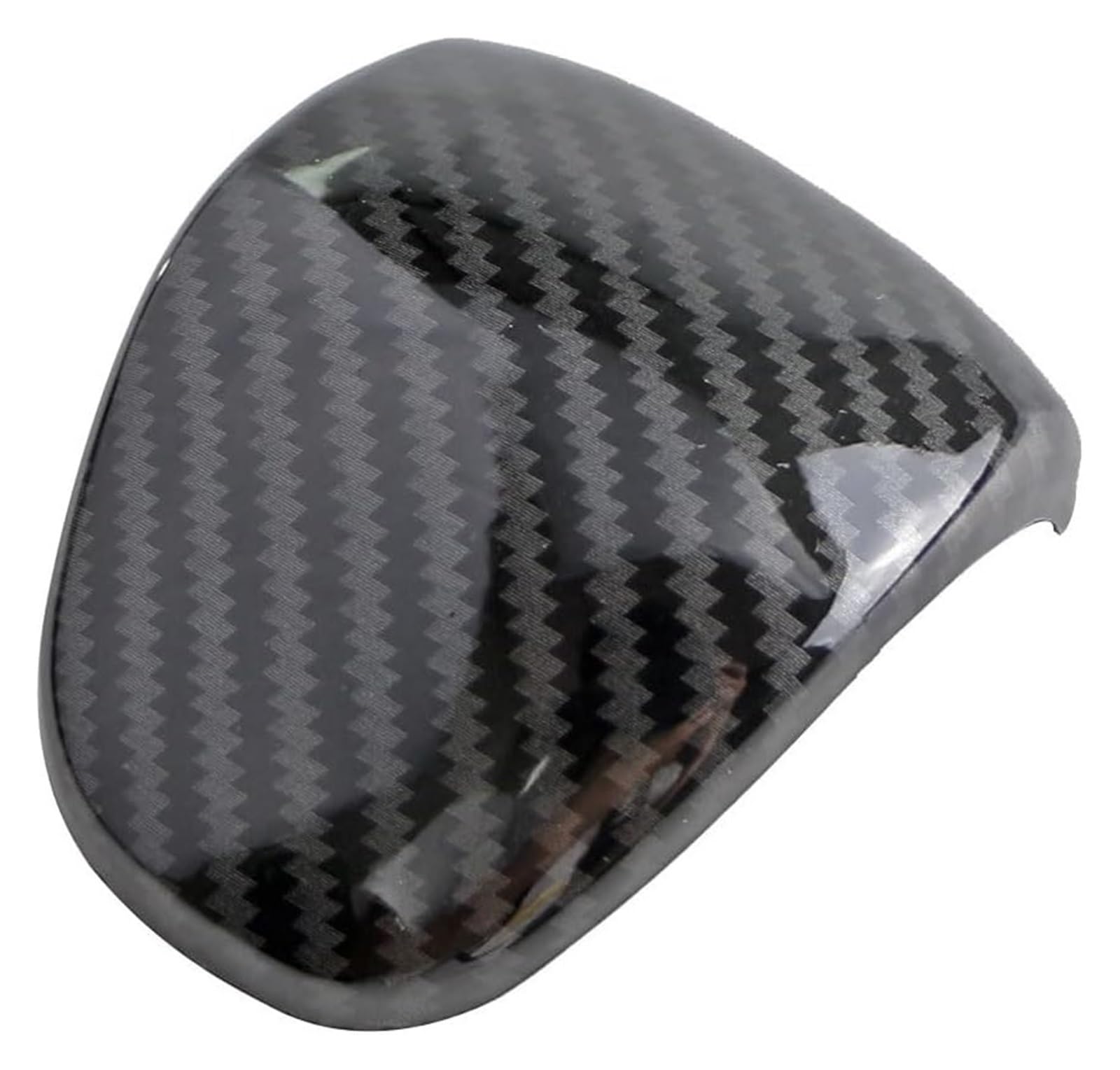 Zierrahmenabdeckung Für Kia K3 Für Soul Für Forte Für Ceed Für Proceed 2019-2021 AT Getriebekopfabdeckungen Aufkleber Auto Schaltknauf Panel Cover Trim Aufkleber(Carbon Black) von PTGZGFNPAM