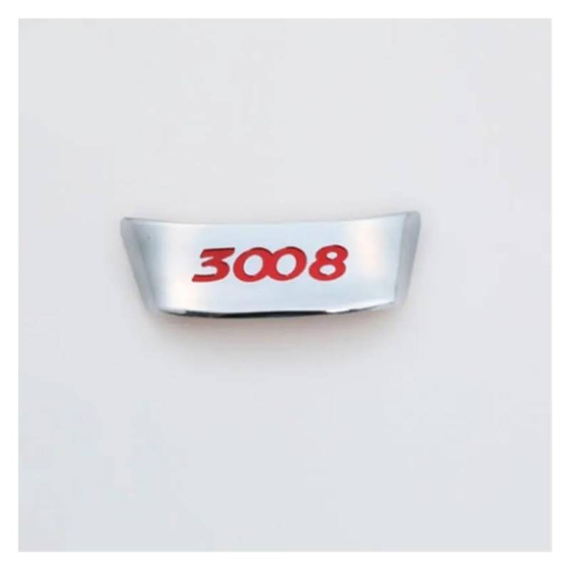 Zierrahmenabdeckung Für P&eugeot 3008 2014-2016 Autozubehör Auto-Styling Lenkrad Dekoration Trim Aufkleber Auto Innenraum Aufkleber von PTGZGFNPAM