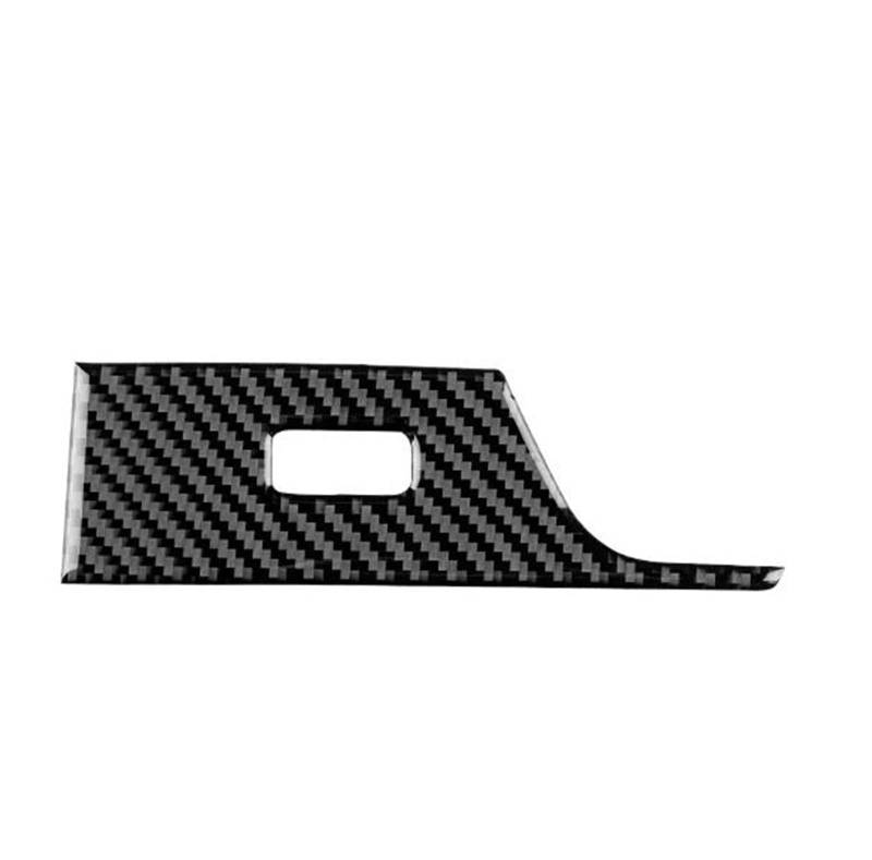 Innenleisten Für Sportage 2022 2023 2024 2025 LHD RHD Auto Center Console Side Outlet Panel Aufkleber Zubehör(Schwarz,Lhd) von PTHEN