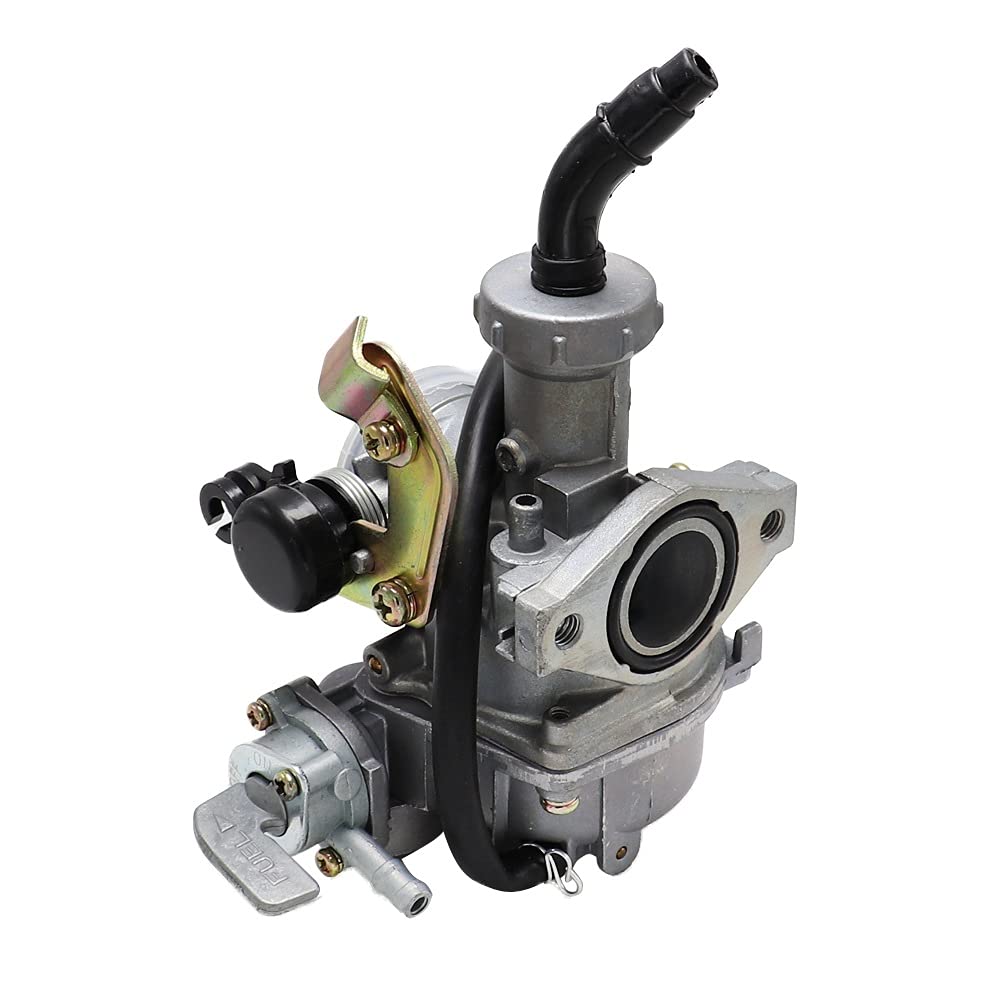 20 mm Motorradvergaser PZ20 Handkabel Unterlegkeil Vergaser mit Ölschalter kompatibel für 50cc-125cc Dirt Bike 20 mm Motorradvergaser PZ20 Handkabel Unterlegkeil Vergaser mit Ölschalter kompatibel für 50cc-125cc Dirt Bike von PTKPLGMFVF
