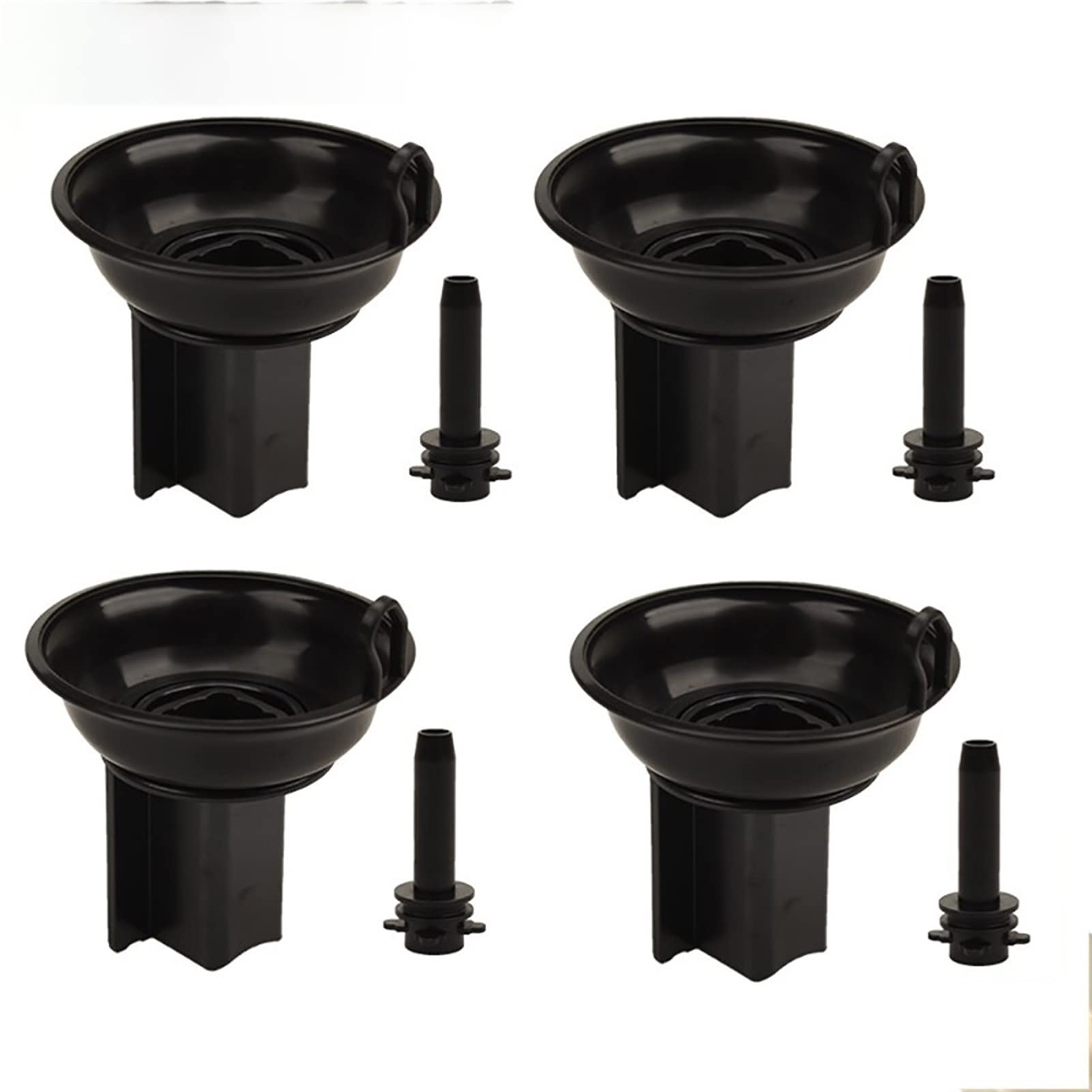 4 Sets Motorrad-Vergaser-Reparatur-Set, Reparatur-Set, Ersatzteile, Kolben-Membran-Werkzeug für CB400 CB 400 1992–1998 (4 Kolben) von PTKPLGMFVF