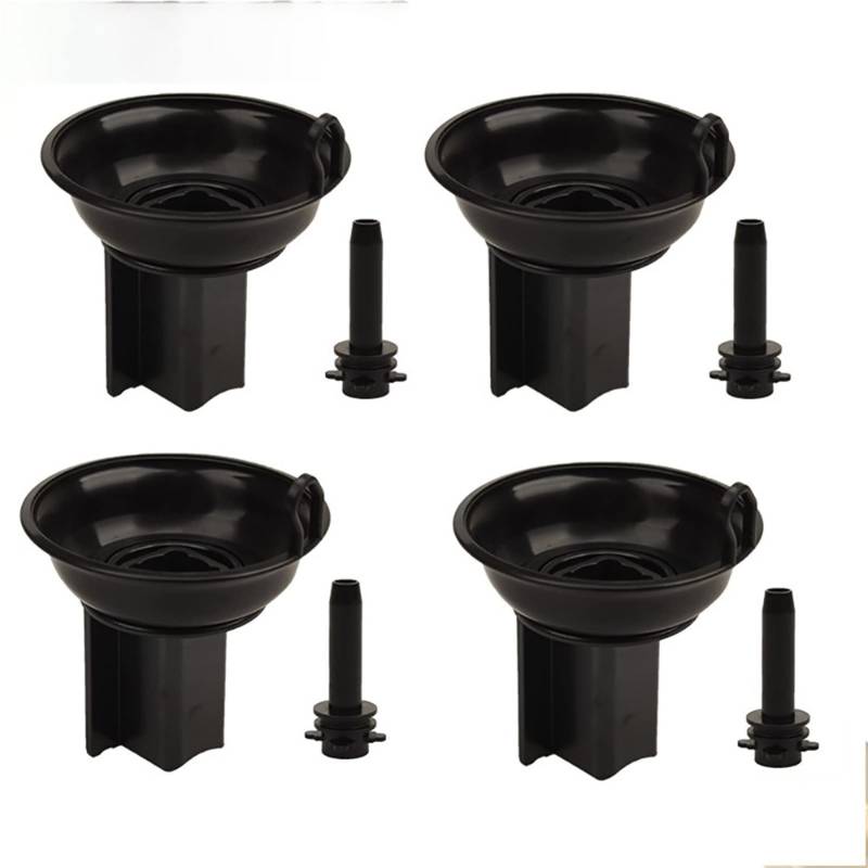 4 Sets Motorrad-Vergaser-Reparatur-Set, Reparatur-Set, Ersatzteile, Kolben-Membran-Werkzeug für CB400 CB 400 1992–1998 (4 Kolben) von PTKPLGMFVF