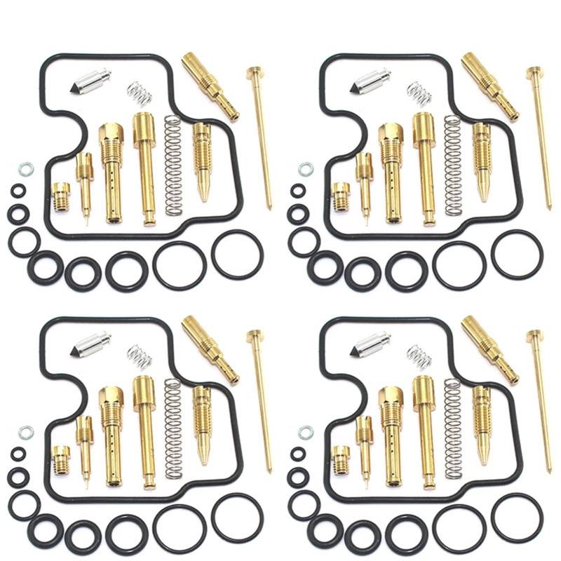 4 Sets Motorrad-Vergaser-Reparatursatz, schwimmende Nadel-Dichtung, Hauptpilotdüsenteile für CB1000SF SC30 CB 1000 CB1000 SF SC 30 Umbauteile von PTKPLGMFVF