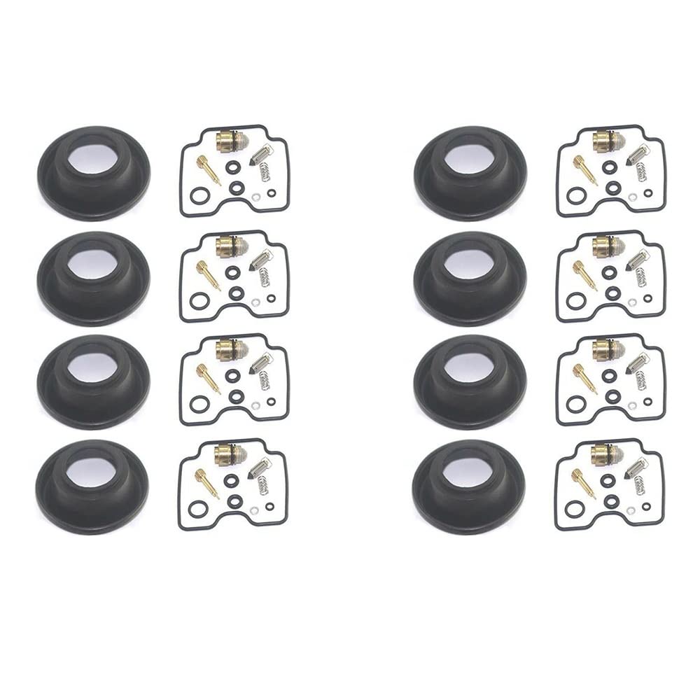 4SETS Motorrad Vergaser Reparatursatz Kolben Membran Gummi Umbau Teile für Bandit 1200 GSF1200 GSF1200S 2001-2005 GSF 1200 (2 SET) von PTKPLGMFVF